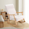 Modern Rocking Chair Swing Recliner Rocker Armchair Lounge Rocking Nursery Seat