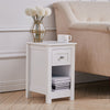 Bedside Tables Nightstand Cabinet White Chest Drawers Storage Bedroom Furnitures