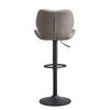 2x Faux Leather Bar Stools Kitchen Dining Room Chairs Gas lift Swivel Modern