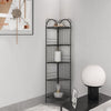 3/5-Tier Metal Corner Shelf Storage Rack Organiser Ladder Display Bookshelf Home
