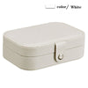 Jewelry Boxes Organizer Portable Travel Leather Jewellery Ornaments Case Storage
