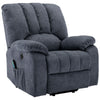 ELECTRIC POWER LIFT RECLINER CHAIR FABRIC SOFA WITH MASSAGE HEAT ARMCHAIR QW
