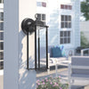 Traditional Vintage Outdoor Coach Wall Lantern Light Lamp Glass Metal Waterproof