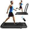 2 in 1 Walking Machine Treadmill Folding Electric Running Jogging Exercise Home