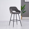1/2X Velvet Bar Stools Breakfast Chairs Bar Chairs High Counter Kitchen Stools