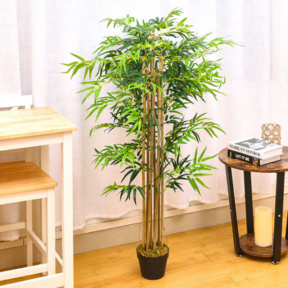 Artificial Bamboo Outdoor Indoor 150cm Large Tree Potted Plant Home Office Decor