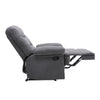 135° Adjustment PU Leather/Velvet Manual Recliner Sofa Lounge TV Cinema Chair