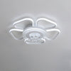 Modern 5 Heads Fan Wall Ceiling Light LED Daylight White Pendant Chandelier Lamp