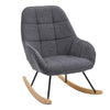 Accent Rocker Chair Single Sofa Relax Chair Lounge Nursery Rocking Armchair Room