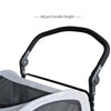 Pet Jogger Stroller Trolley Dog Pushchair Pram Buggy Carrier Puppy House Bed55kg