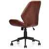 PU Leather Office Chair Ergonomic Swivel Computer Desk Chair Height Adjustable