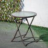 Garden Bistro Patio Furniture Set Folding Table Chairs Outdoor Indoor Rattan NEW
