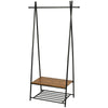 Mondeer Clothes Rail Rack Garment Hanging Coat Display Stand Shoe Storage Shelf