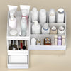 Dressing Table Top Organiser Make Up Holder Storage Box with 2 Sliding Drawers