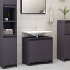 Under Sink Bathroom Storage Cupboard Bath Organizer Cabinet Bath Furniture Unit