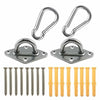 Stainless Heavy Duty Hammock Hanging Hook Set Swing Chair Bracket Hardware Tool