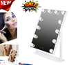 Hollywood Mirror Dressing Vanity for Makeup Desk Table w/12 Bright LED Lights UK