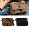 Mens Canvas Shoulder Messenger Bag Vintage Military Satchel Briefcase Handbag