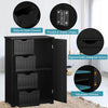 Bathroom Floor Cabinet Storage Cupboard Organizer W/Adjustable Shelf & 4 Drawers