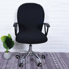 Swivel Computer Chair Cover Stretch Home Office Chair Protector Seat Cover Decor