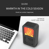 3D Flame Heater Home Desktop Mini Electric Warmer Machine Winter Stove Radiat;