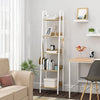 Ladder Shelf Bookcase 5 Tier Display Storage Shelving Unit Stand