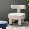 T Back Cute Stool Coffee Table Side Chair Kids Armchair Sofa Upholstered Seat UK