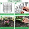 5 Pack Sturdy Plant Cage Barrier Net Protect Plants Vegetable from little Animal