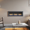 Bio Ethanol Fireplace Wall Mounted/Insert Hanging Bioethanol Glass Front Heating