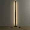 Colour Changing Mood Lighting Metal LED Corner Floor Wall Lamp With Remote