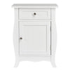 Accent Sofa Side Table Bedroom End Table Nightstand Storage Floor Drawer Cabinet