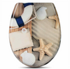 Toilet Seat Soft Close Adjustable Hinge Toilet Lid Cover Family Bathroom
