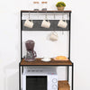 Industrial Kitchen Baker's Rack Microwave Oven Stand Kitchen Shelves Standing