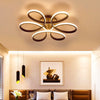 LED Ceiling Light Modern Chandelier Lamp Black Frame Living Room Bedroom Pendant