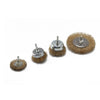12x Drill Wire Wheel Brush Cup & Flat Crimped Steel Drill Attachment Brush Kits