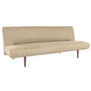 Upholstered 3 Seater Small Sofa Bed Settee Couch Recliner Sofabed Sleeper Beds
