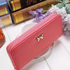 Women Ladies Leather Wallet Long Zip Purse Card Phone Holder Clutch Handbag