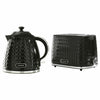 Gloss Black Kettle and Toaster Set 2 Slice - OR BUY SEPARATELY