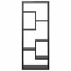 Shelving Unit Wall Shelf High Gloss Black 36x16x90cm Chipboard Home