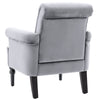 Modern Accent Chair Armchair Upholstered Velvet Single Sofa Lounge Chair NS