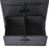 Large Makeup Trolley Case Mobile Beauty Vanity Hairdressing Case W/ Drawer Black