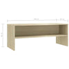 TV Cabinet Engineered Wood TV Media Hifi Unit Sideboard Multi Colours