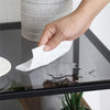 Thicken Tempered Glass End Table Coffee Table Shelf Home Furniture Office Decor