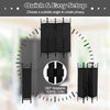 4 Panels Folding Room Divider Lightweight Wall Partition 182CM Privacy Screen
