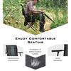 Folding 360° Swivel Seat Portable Mesh Shooting Chair Hunting Stool Blind Chair