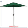 Large Garden Parasol 3M 2.7M Outdoor Patio Umbrella Sun Shade Canopy Tilt Crank