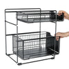2 Tier Layers Metal Storage Rack/Shelving Wire Shelf Kitchen/Office
