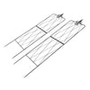 2x Rustproof Metal Garden Trellis Screening Panels Climbing Plant Support Frame