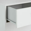 3 Drawer Bedside Table - White