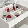 Dressing Table with drawers Flip up Mirror Stool Set Bedroom Vanity Makeup Desk